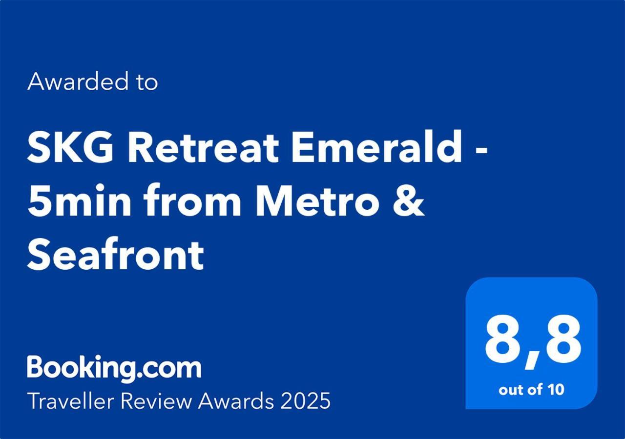 Skg Retreat Emerald - 5Min Walk From Seafront Θεσσαλονίκη Εξωτερικό φωτογραφία